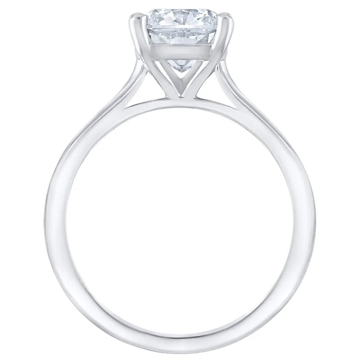 1.51 ct Cushion Cut, Clarity VVS1, Colour G, Diamond Solitaire Ring