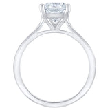 1.51 ct Cushion Cut, Clarity VVS1, Colour G, Diamond Solitaire Ring