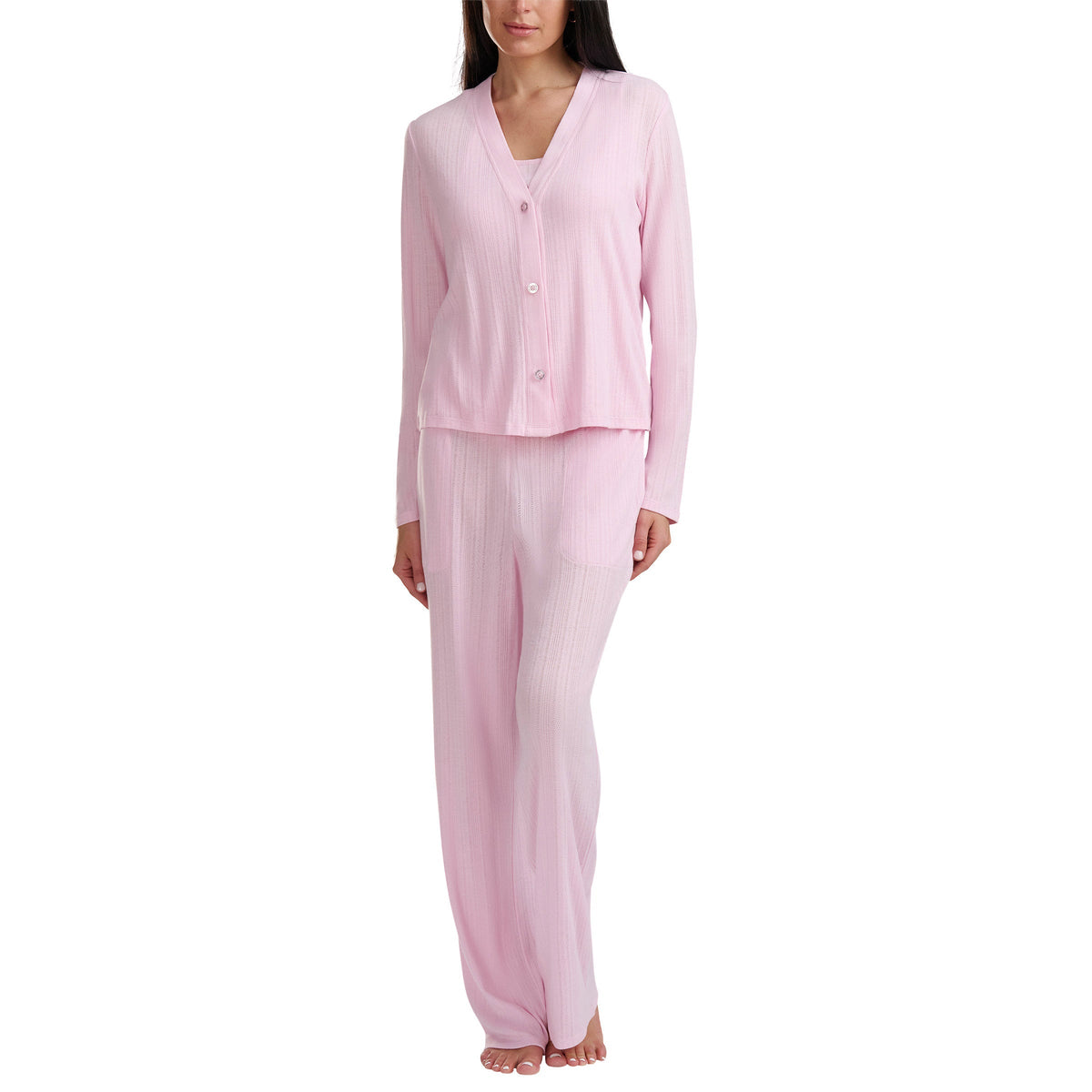 Splendid Women's Pointelle Lounge Set, 3-piece