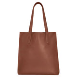 Champs Onyx Collection Leather Vertical Business Tote, 13 L