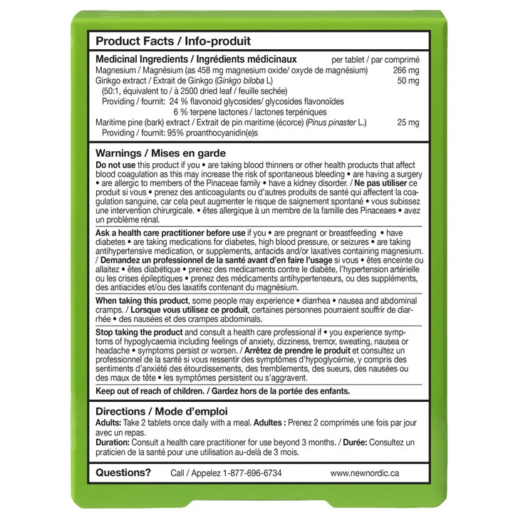 New Nordic Ear Tone 3 x 60 Tablets