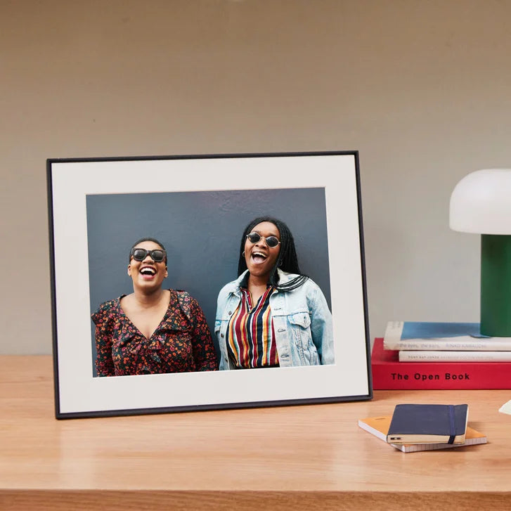 Aura Summit 15 in. Digital Wi-Fi Photo Frame with Mat