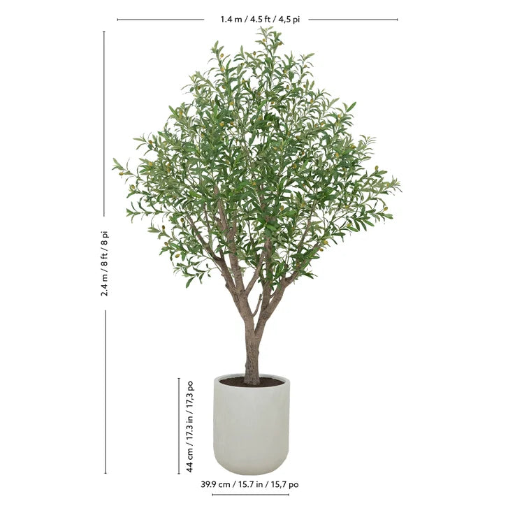 Faux Olive Tree 2.4 m (8 ft.)