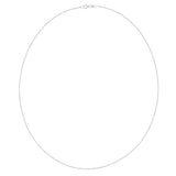 Diamond Cut Rolo Chain Necklace in Yellow or White Gold