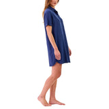 Martha Stewart Women's Notch Collar Nightshirt, 2-pack