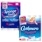 SpongeTowels Premium & Cashmere Premium Mix Case Variety Pack
