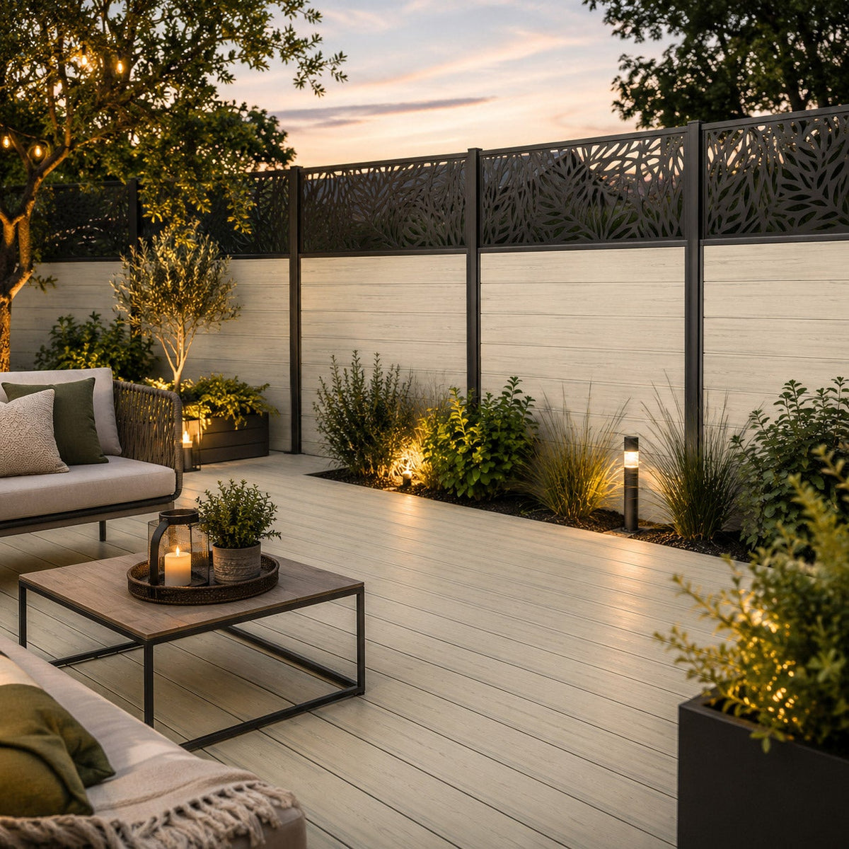 Elegance Composite 12 ft. x 12 ft. Deck Kit