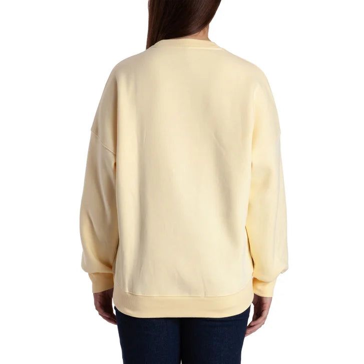 Lazypants Women's Fleece High-low Crewneck Sweatshirt