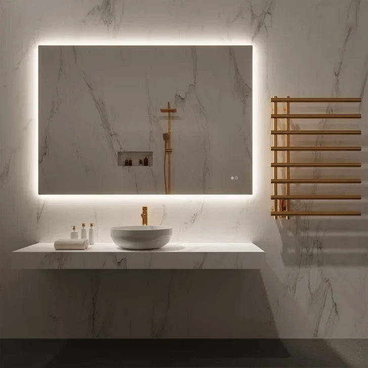 Paris Mirror Kuoni Backlit LED Lighted Mirror