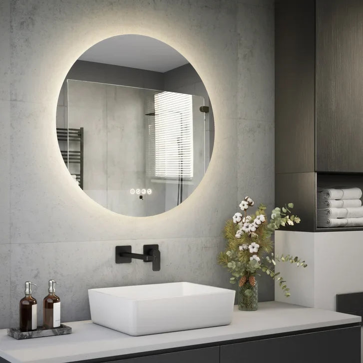 Artika Milan LED Wall Mirror with Integrated Defogger
