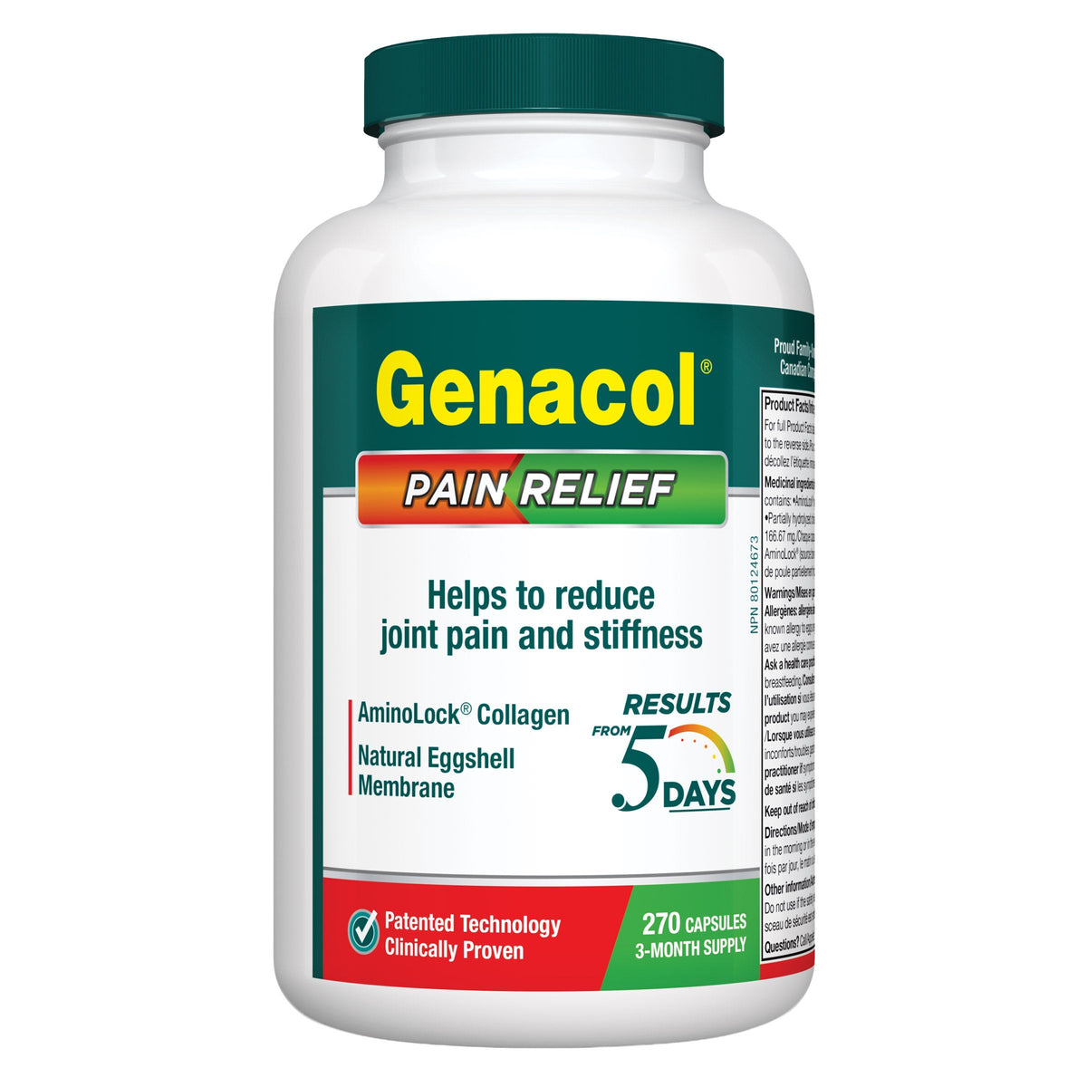 Genacol Pain Relief - 270 Capsules