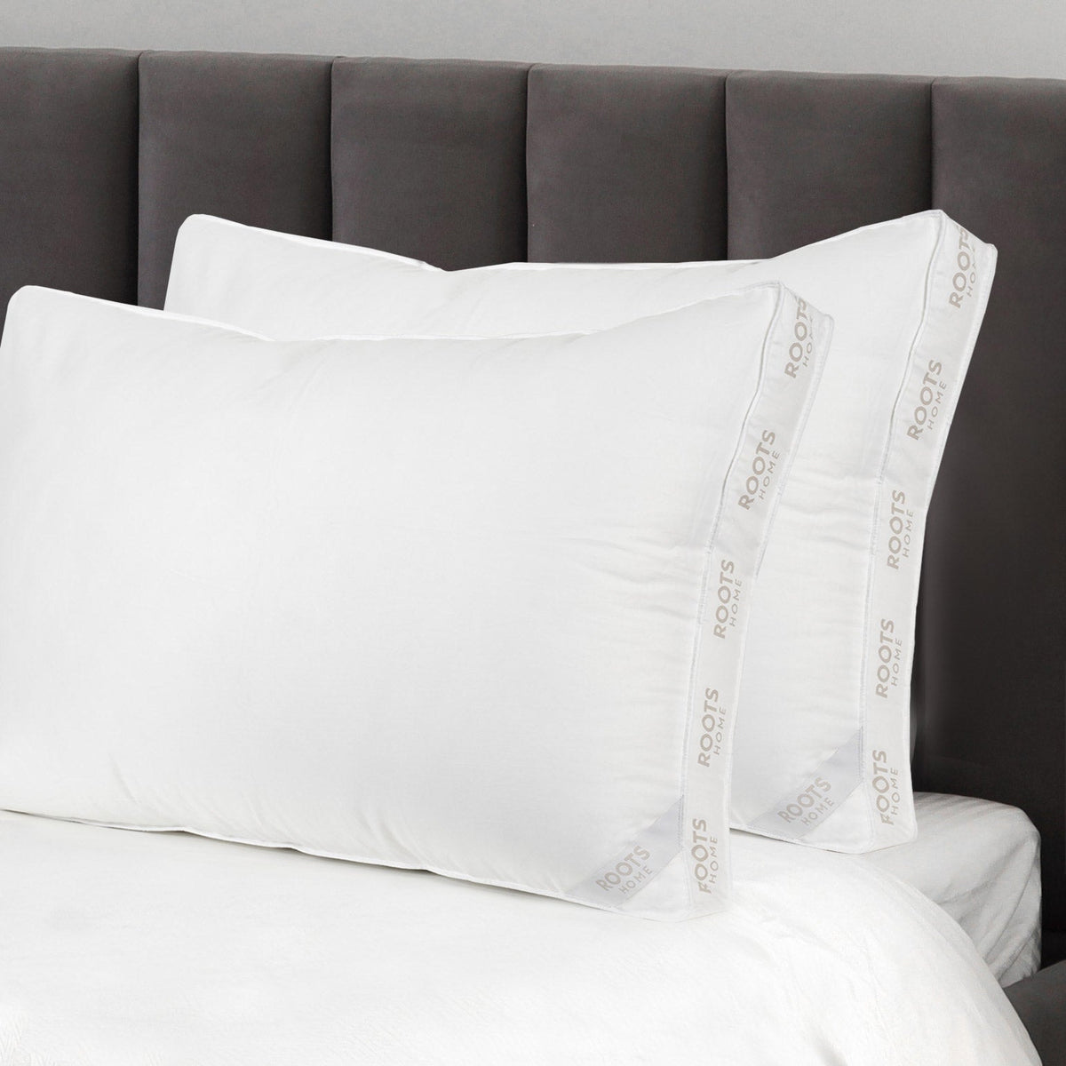 Roots Home Microgel Pillow, 2-pack