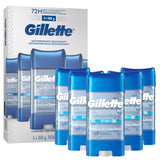 Gillette Antiperspirant Deodorant, Clear Gel, Cool Wave, 5 X 108 g