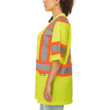 Holmes Workwear High-Visibility Short Sleeve T-Shirt, 3-pack