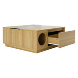 4 Cats & Dogs Coco Modern Coffee Table with Pet Hideout