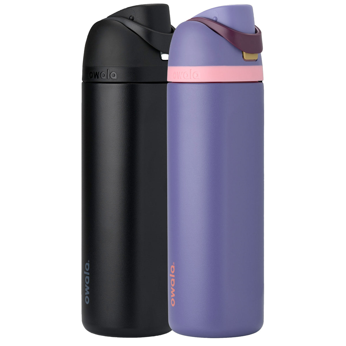 Owala 710 mL (24 oz) Stainless Steel Water Bottles, 2-pack