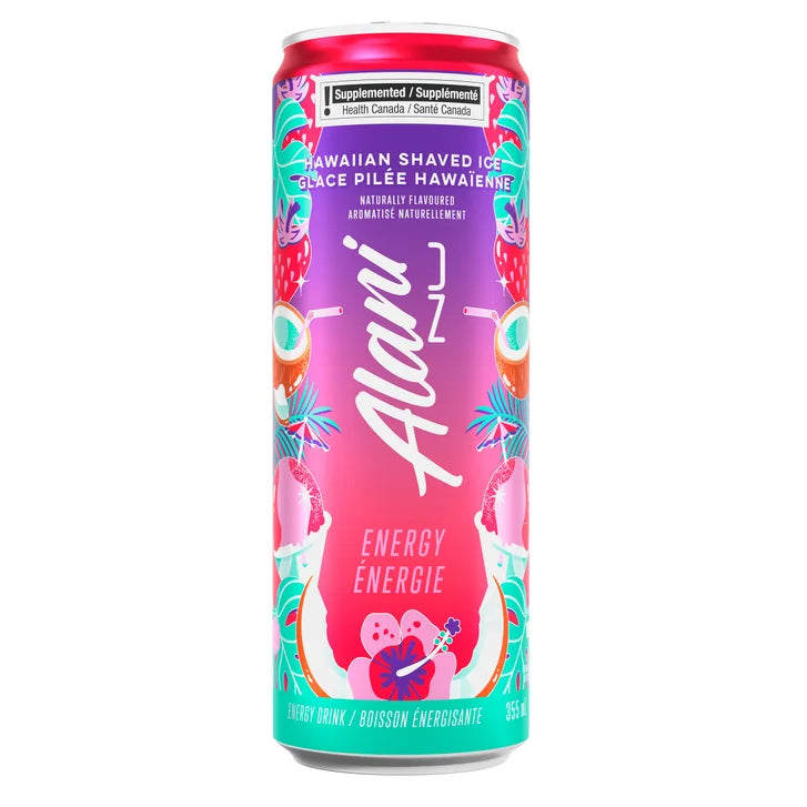Alani Nu Energy Drink Hawaiian Shaved Ice 355 mL 12-pack