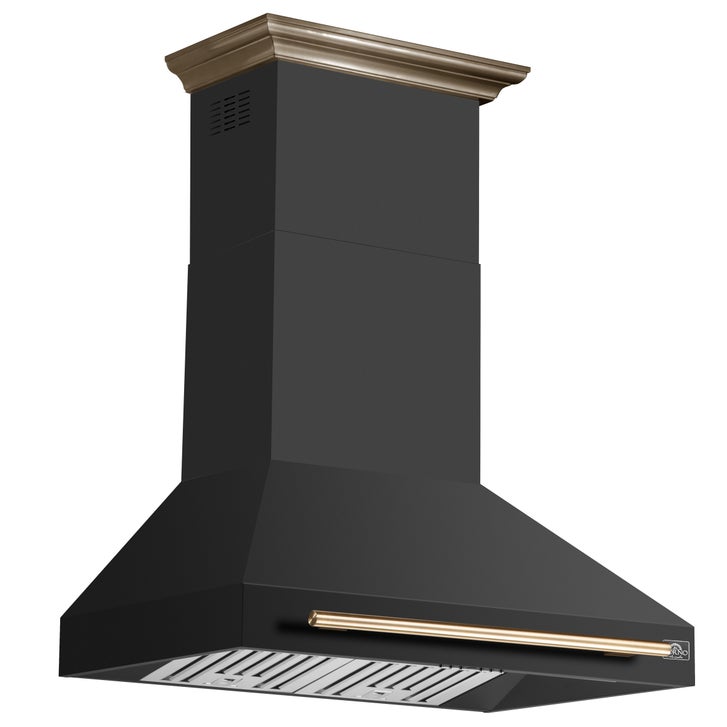 Forno Aria 36 in. Wall-Mounted Range Hood, 1200 CFM