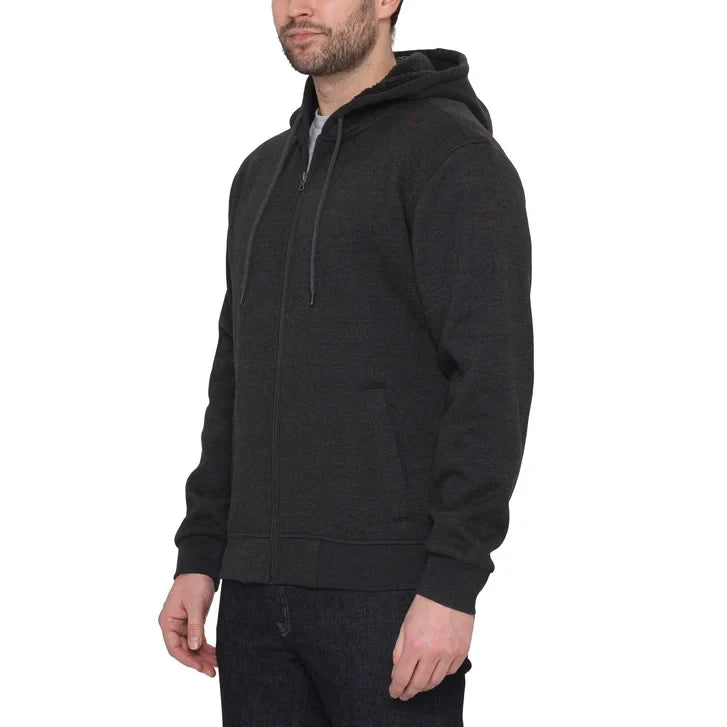 The B.C. Clothing Co. Men’s Plush Lined Full Zip Hoodie
