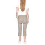 Up! Women’s Garment Wash Pull-on Capri