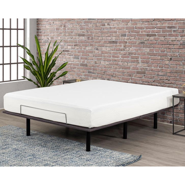 Tallie 25.4 cm (10 in.) Mattress with Upholstered Adjustable Base
