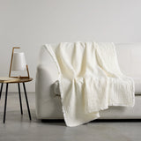 House & Home by Lynda Reeves European Collection - Cotton Waffle Throw