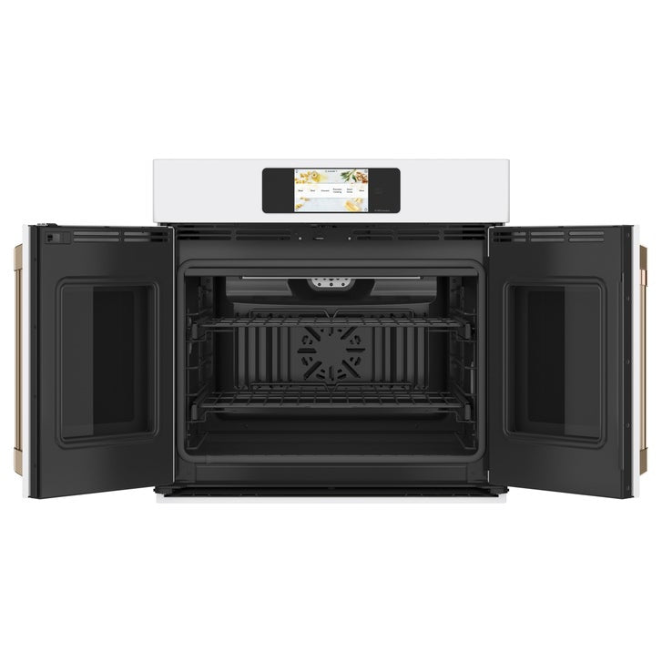 Café 30 in. 5.0 cu. ft. Electric French-Door Single Wall Oven with True European Convection