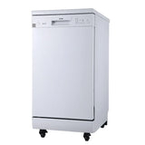 Danby 18 in. White Portable Dishwasher