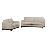 Omni Top-grain Leather Sofa, and Loveseat