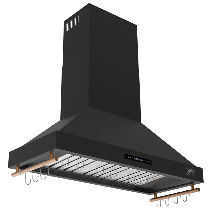 Forno Venezia 48 In. Wall Mounted Range Hood, 917 CFM
