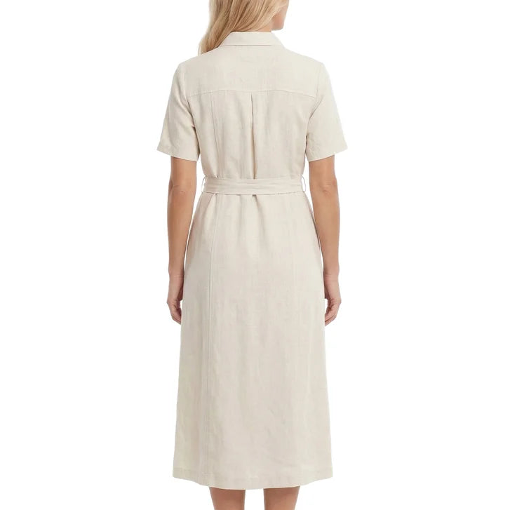 Simon Chang Women's Belted Midi Dress