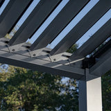 SunVilla Capri 10' x 13' Pergola with Deck Base