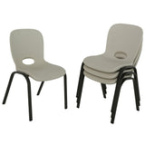 Lifetime Children's Stacking Chairs, 4-pack