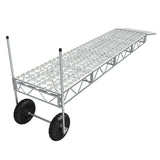 Multinautic QP-320 Aluminium Roll-In Dock Kit Straight Line Configuration with Polymer Decking