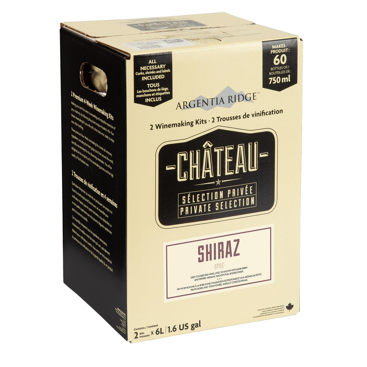 Argentia Ridge Château Private Selection Shiraz Wine