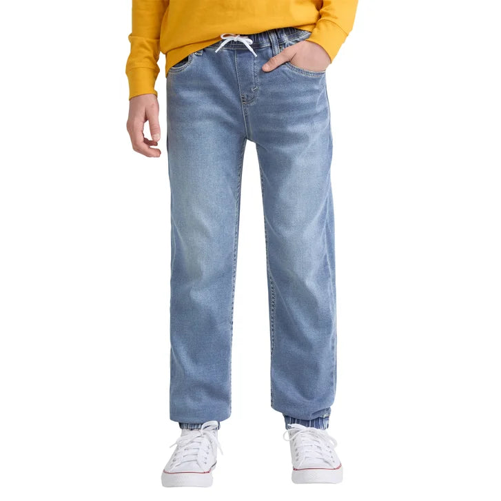 Levi's Boys' Cotton-Blend Dobby Jogger Pants