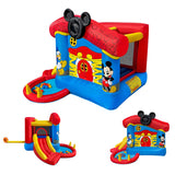 Funormous Disney Mickey Mouse Bounce House with Slide and Ball Pit