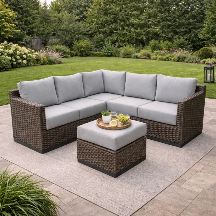 Pinehurst 6-piece Patio Sectional Set