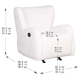 Nice Link – Lulla Fabric Rocker Recliner