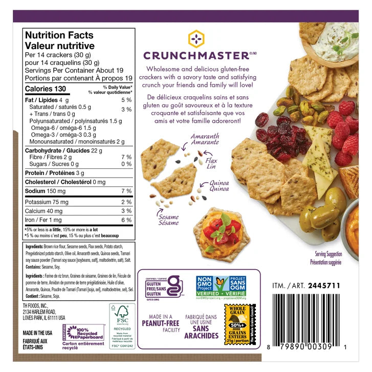 Crunchmaster Multi-Grain Cracker, 567 g