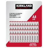 Kirkland Signature Alkaline AA Batteries, 48-count