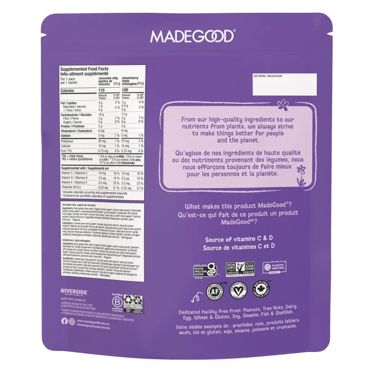MadeGood Granola Minis, 24 × 24 g