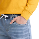 Levi's Boys' Cotton-Blend Dobby Jogger Pants