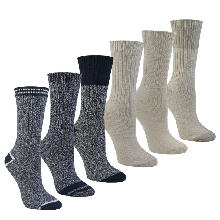 Roots Women’s Cozy Crew Sock, 6-Pairs