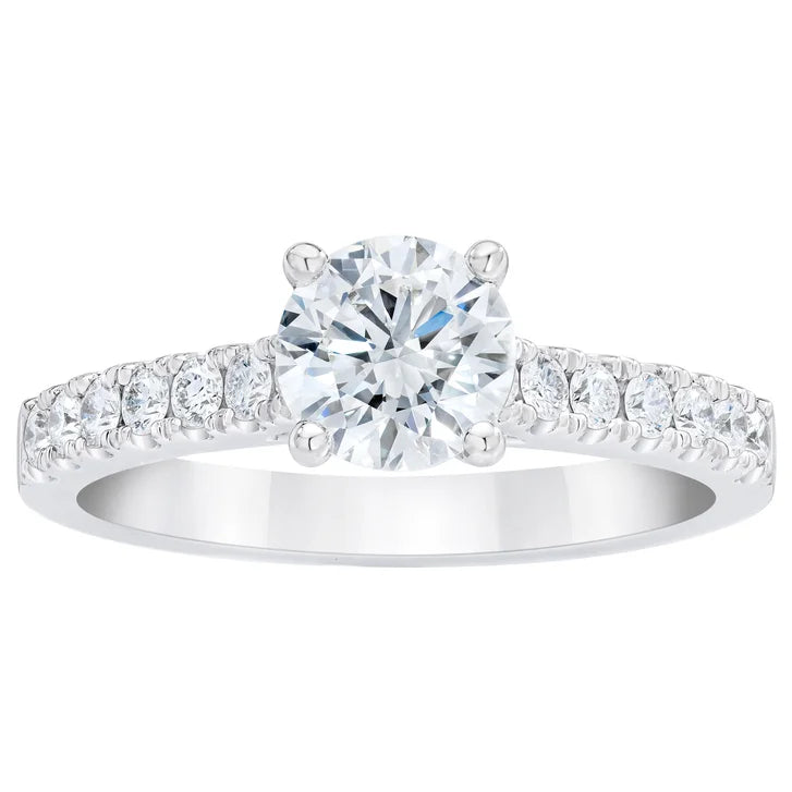 Round Brilliant Diamond Wedding Set (1.70 ctw)