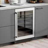 Electrolux 24 in. 5.1 cu ft. Stainless Steel Under-Counter Single Zone Wine Cooler