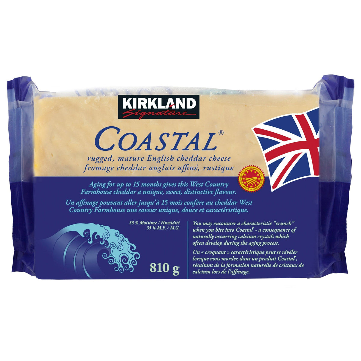 Kirkland Signature Coastal Cheddar, 810 g
