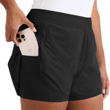 Spyder Women's Woven Active Short with Inner Bike Short