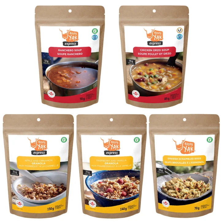 Happy Yak Freeze Dried Meal Kits, 16 Count
