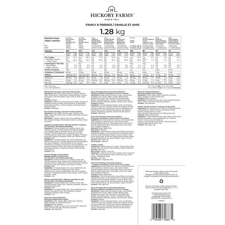 Hickory Farms Family & Friends Gift Box
